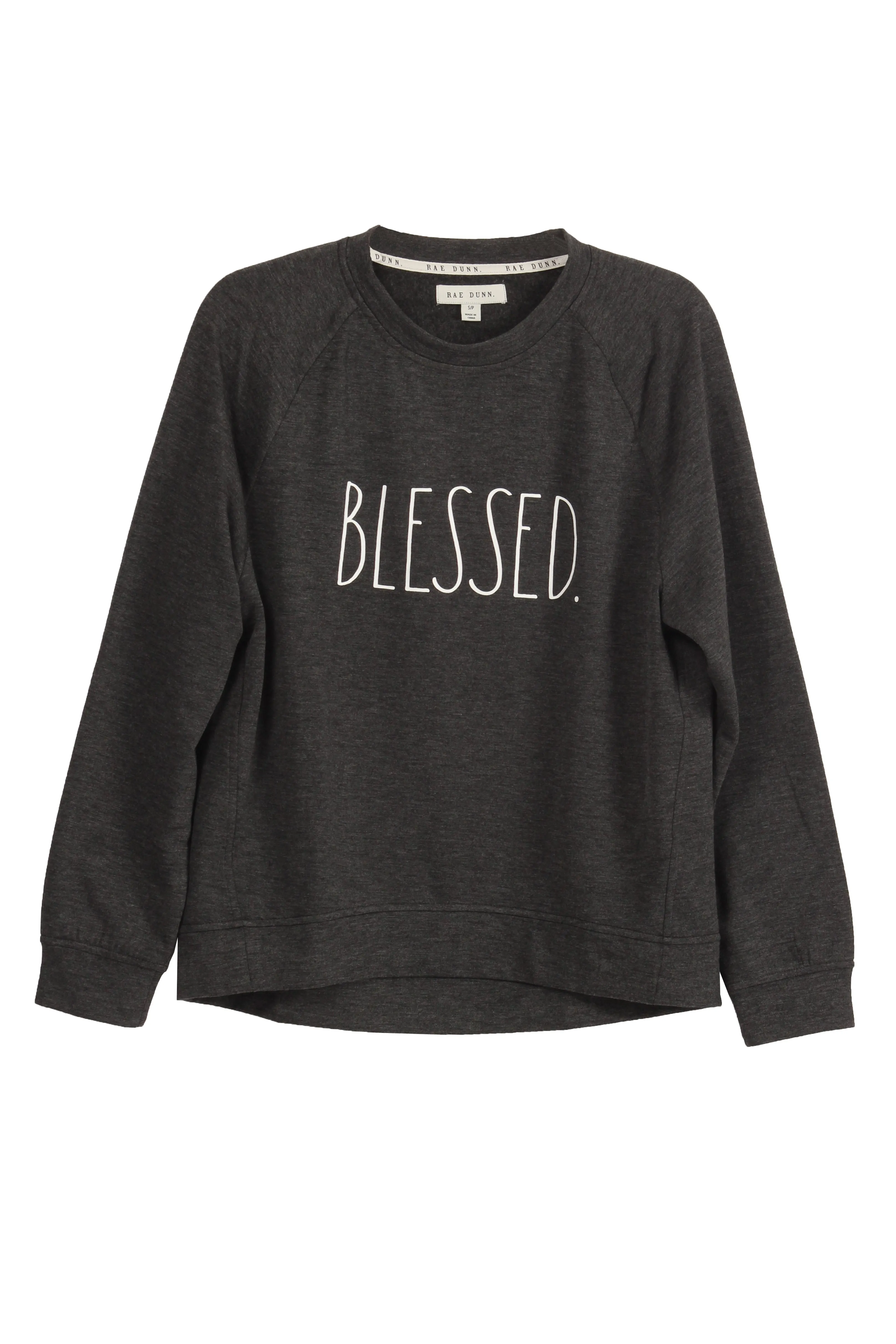 Women's "BLESSED" Studio Raglan Sweatshirt