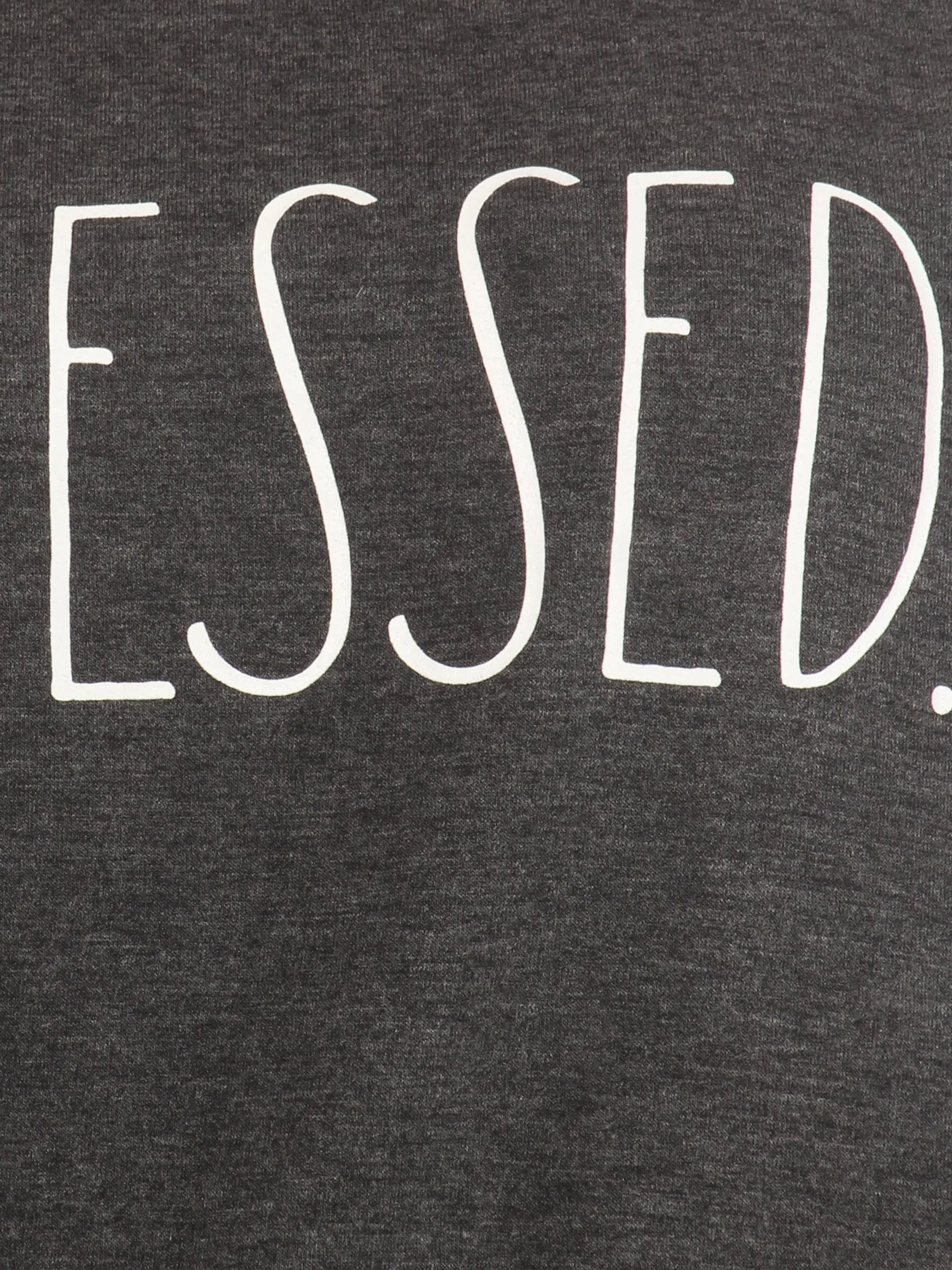 Women's "BLESSED" Studio Raglan Sweatshirt