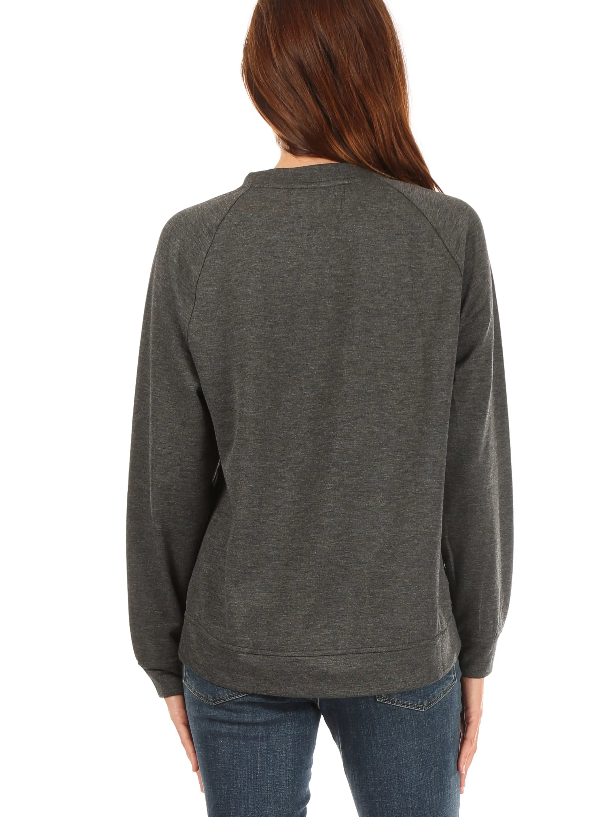 Women's "BLESSED" Studio Raglan Sweatshirt